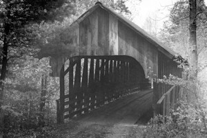 Kenyon Bridge - Blacksmith Shop Covered Bridge, Cornish New Hampshire
