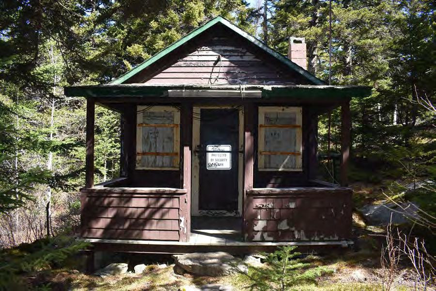 Belknap Mountain Fire Tower, Gilford New Hampshire Watchman's Cabin (2022)