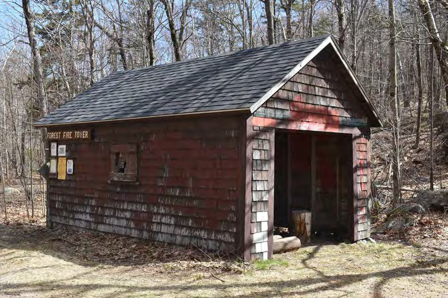Belknap Mountain Fire Tower, Gilford New Hampshire Garage (2022)