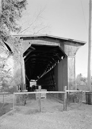 Contoocook Covered Railroad Bridge, Hopkinton New Hampshire
