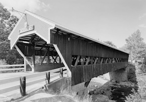 Honeymoon Covered Bridge, Jackson New Hampshire