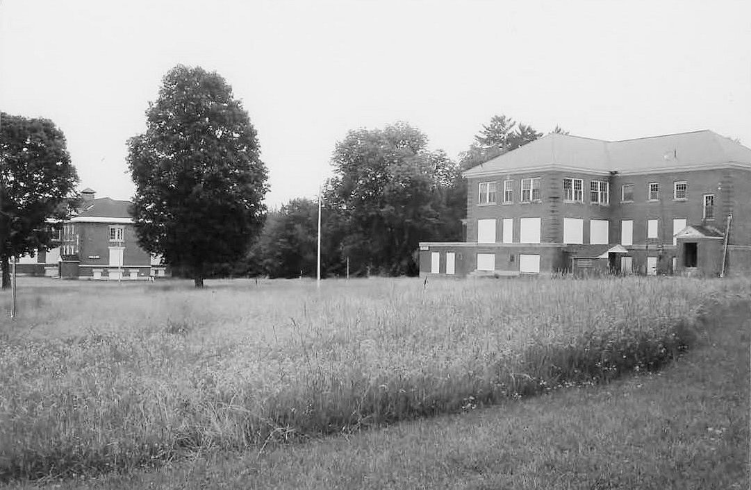 Laconia State School, Laconia New Hampshire View of Baker and Felker Buildings (2011)