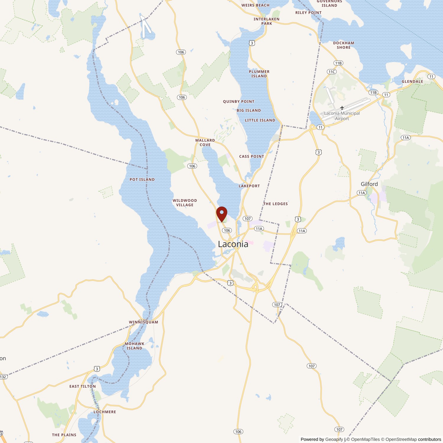 St. James Episcopal Church Location Map
