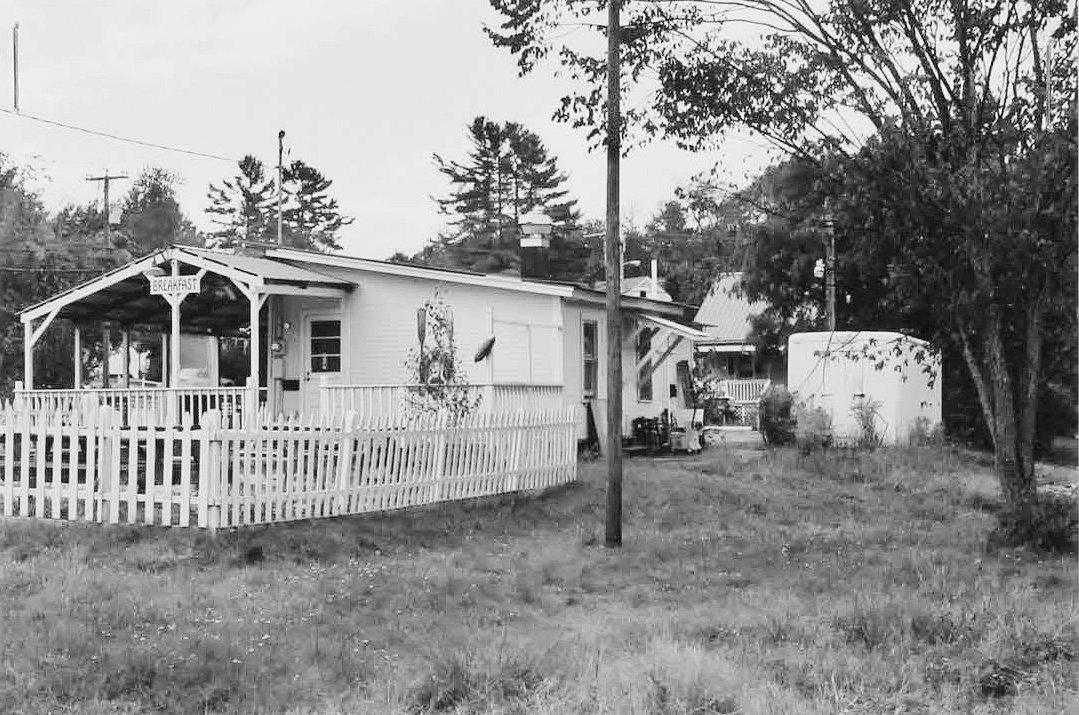Weirs Highlands Camp and Cottages, Laconia New Hampshire Ice Cream Shop and cold storage shed (2006)