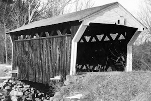 Prentiss Covered Bridge -  Drewsville Bridge, Langdon New Hampshire