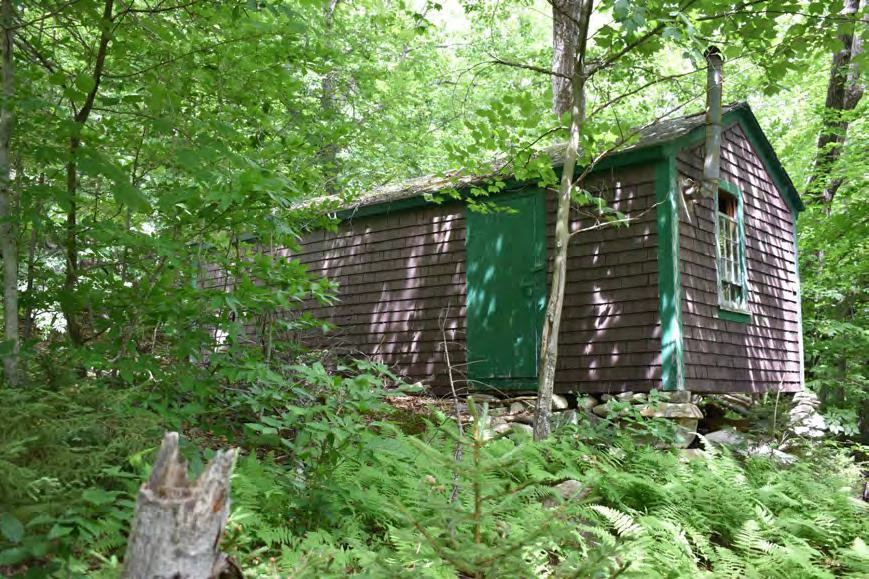 Croydon Peak Fire Tower, Newport New Hampshire Garage/Bunkhouse (2022)