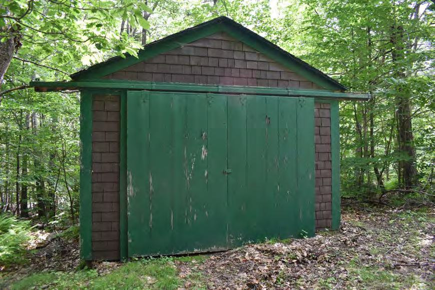 Croydon Peak Fire Tower, Newport New Hampshire Garage/Bunkhouse (2022)