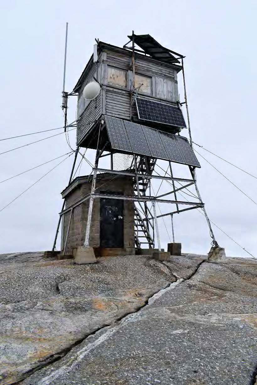 Mount Cardigan Fire Tower, Orange New Hampshire Looking East (2022)