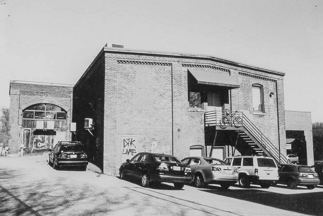 Morley Button Factory, Portsmouth New Hampshire Southwest end of power plant and storehouse (2003)
