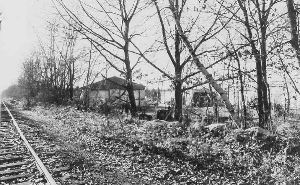 Morley Button Factory, Portsmouth New Hampshire Across the railroad tracks (2003)