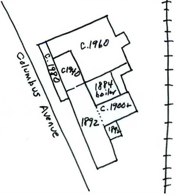 Perkins & Jones Shoe Factory, Rochester New Hampshire Property Map (2005)