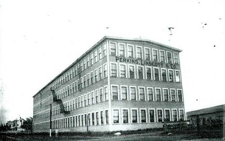 Perkins & Jones Shoe Factory, Rochester New Hampshire View of Perkins, Linscott & Co. (1900)