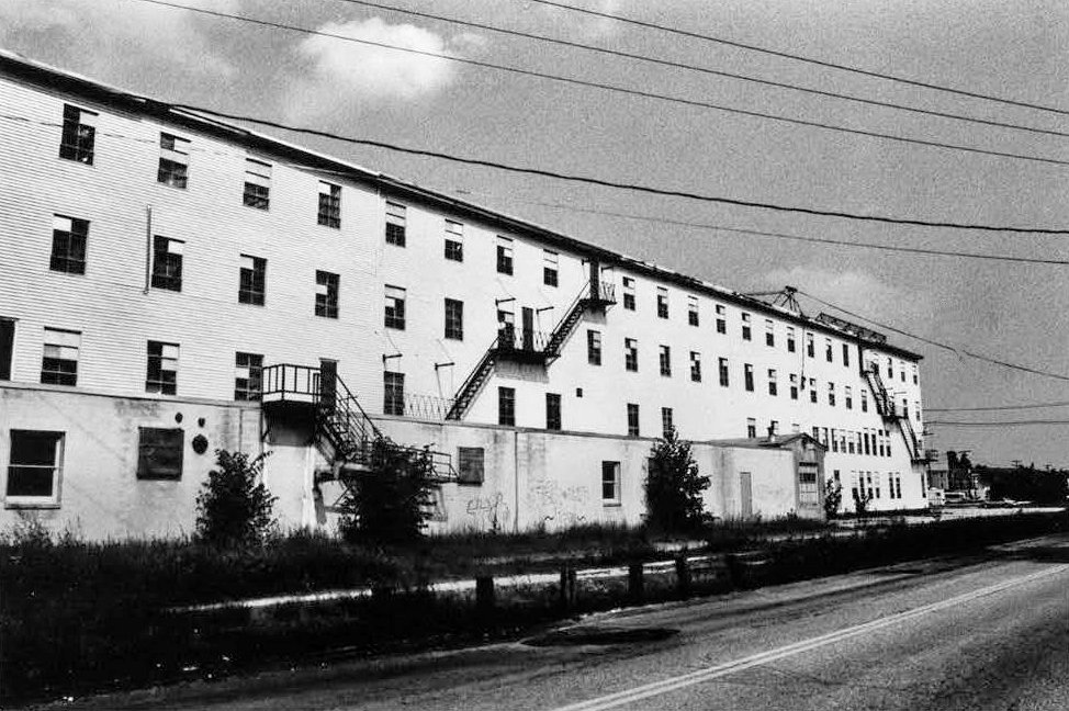 Perkins & Jones Shoe Factory, Rochester New Hampshire West elevation looking Columbus Avenue (2005)