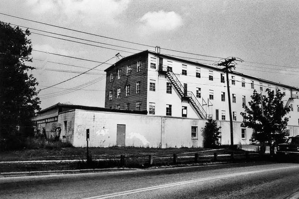 Perkins & Jones Shoe Factory, Rochester New Hampshire North and west elevations (2005)