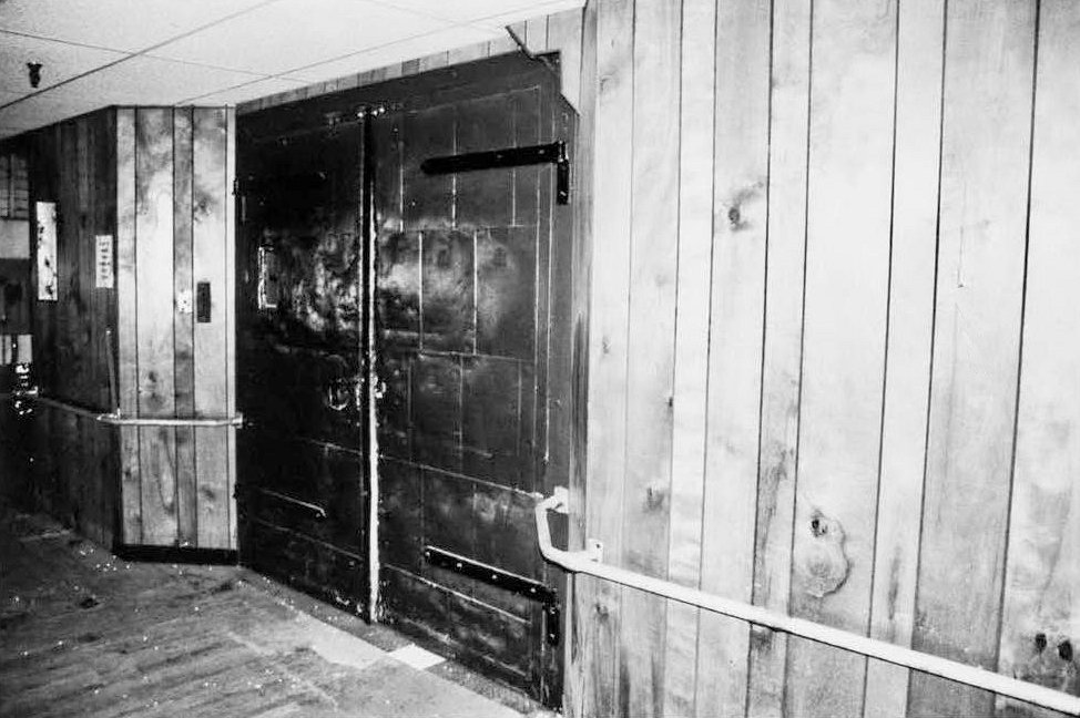 Perkins & Jones Shoe Factory, Rochester New Hampshire First floor doors (2005)