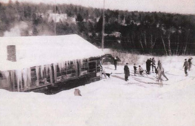 Abenaki Ski Area Wolfeboro, New Hampshire Abenaki Lodge (1940s)