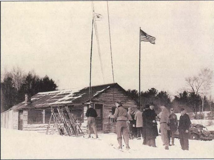 Abenaki Ski Area Wolfeboro, New Hampshire Abenaki Lodge (1940s)