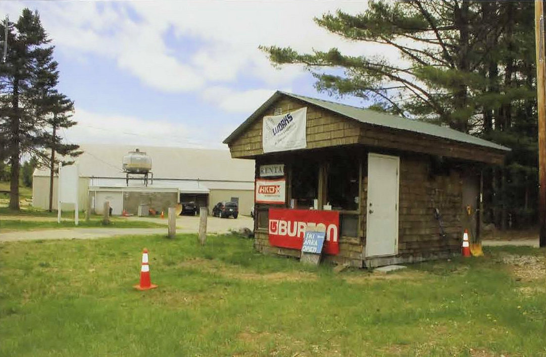 Abenaki Ski Area Wolfeboro, New Hampshire Ski Rental Building (2015)