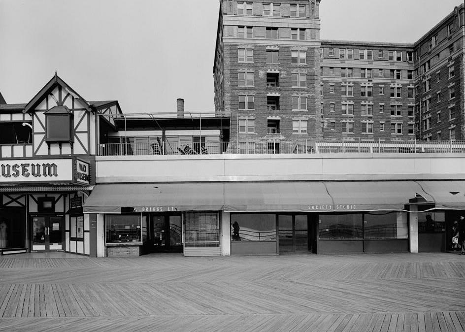 Chalfonte Hotel, Atlantic City New Jersey 1980 BOARDWALK STORES, STUDIO AND MUSEUM