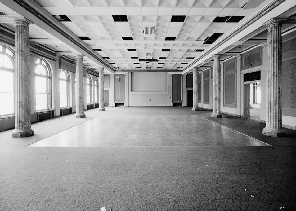 Chalfonte Hotel, Atlantic City New Jersey 1980 C BUILDING, 2<sup>th</sup> FLOOR, MUSIC ROOM