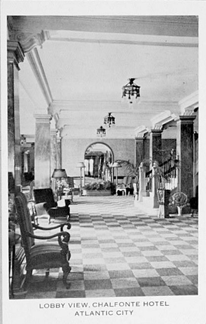 Chalfonte Hotel, Atlantic City New Jersey 