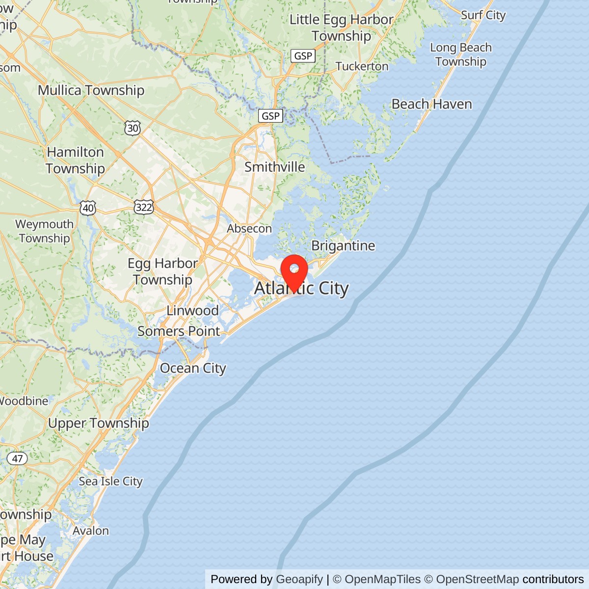 Marlborough Hotel Location Map