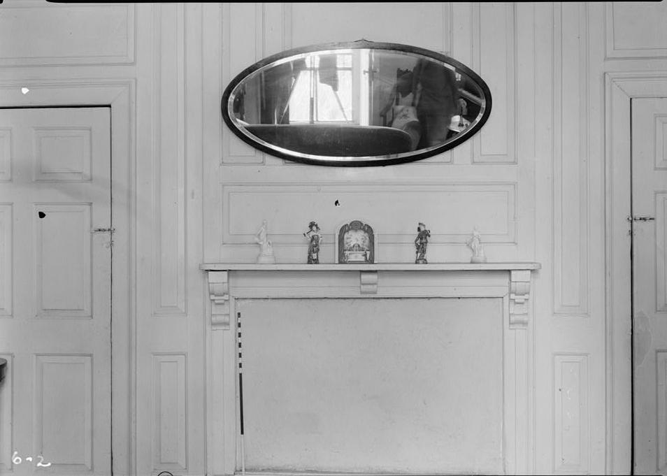 Cavalier Jouet Mansion - The Old Chateau Elizabeth New Jersey 1936 INTERIOR - PANEL DETAIL