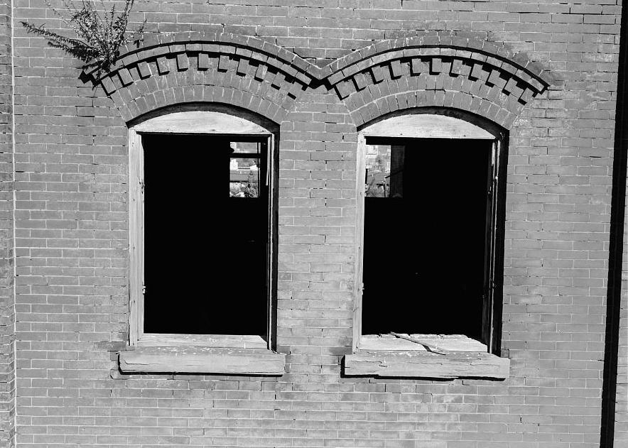 Lembeck and Betz Eagle Brewery, Jersey City New Jersey 1996 ORIGINAL BREW HOUSE FIFTH-FLOOR WINDOW, LOOKING NORTH