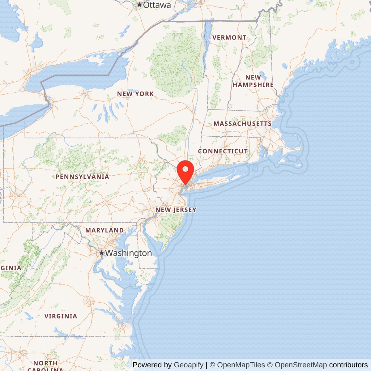 Jersey City High School State Map