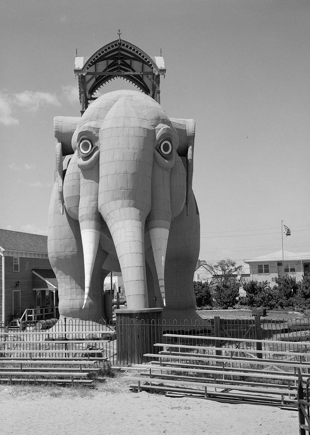 Margate Elephant - Lucy, Margate City New Jersey Front view