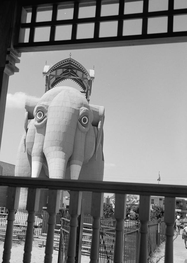 Margate Elephant - Lucy, Margate City New Jersey Close view