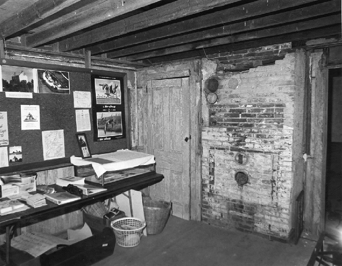 East Point Lighthouse, Maurice River New Jersey 1995 1<sup>st</sup> floor level; original kitchen, taken from the northeast corner.