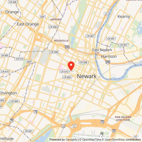 Marcus Garvey School Location Map