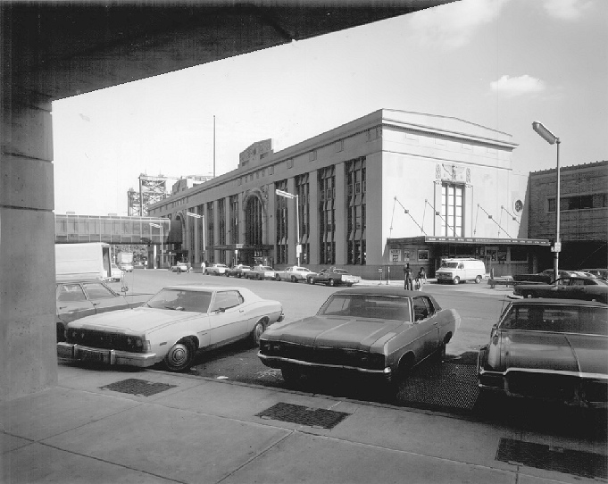 Pennsylvania Train Station, Newark New Jersey 1976 East Facade