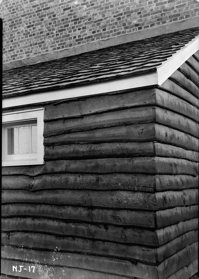 Dey Mansion, Preakness New Jersey Clapboards on leanto