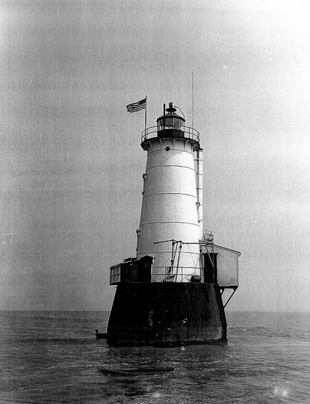Great Beds Light Station, South Amboy New Jersey Looking east (1945)