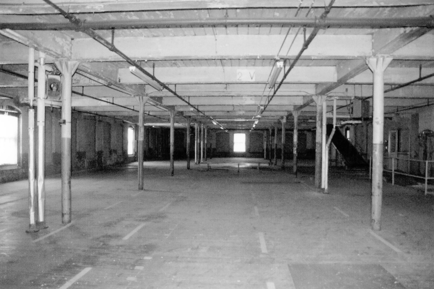 American Cigar Company, Trenton New Jersey 2nd floor, view west (2010)