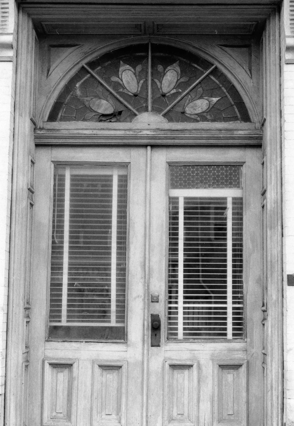 In and Out Social Club, Trenton New Jersey West Facade - Main Entrance (1987)