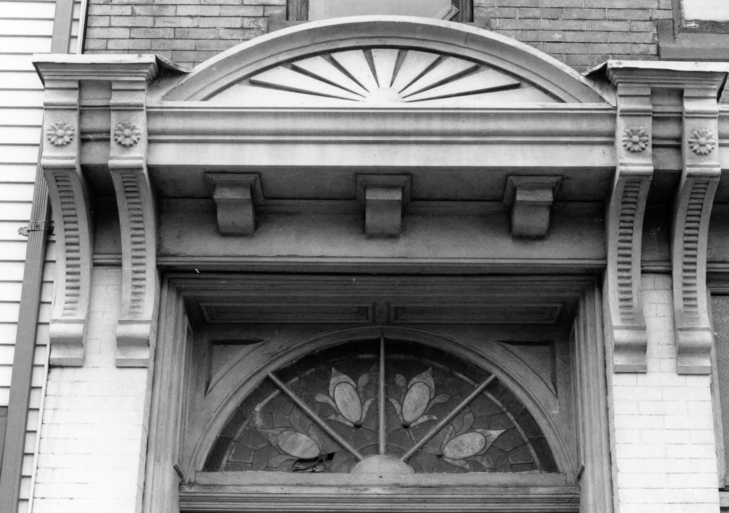 In and Out Social Club, Trenton New Jersey West Facade - Main Entrance (1987)