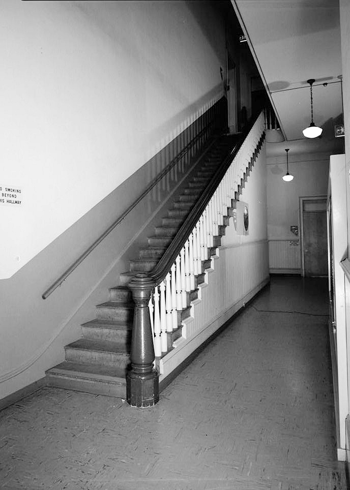 United States Mint - Nevada State Musuem Carson City Nevada November, 1972 STAIRWAY, FIRST FLOOR
