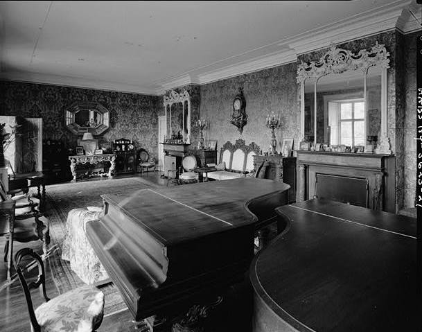 La Bergerie/Rokeby Mansion Barrytown New York DRAWING ROOM, NORTHEAST VIEW