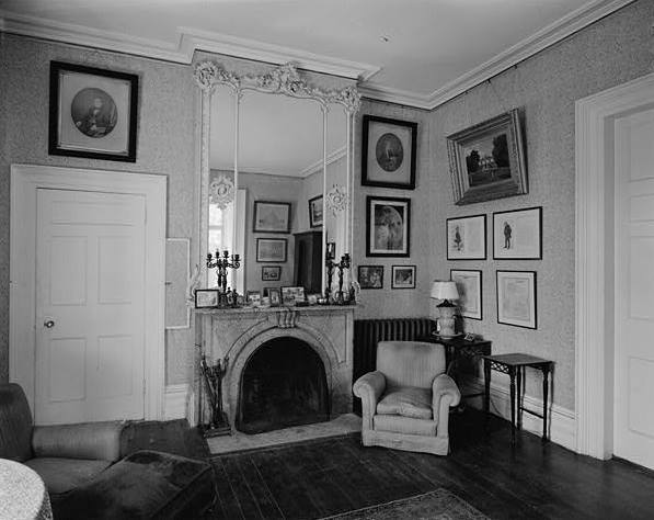 La Bergerie/Rokeby Mansion Barrytown New York SOUTHEAST SITTING ROOM, LOOKING NORTHWEST