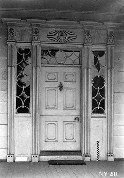 Lefferts House, Brooklyn New York June 1936, EXTERIOR VIEW, FRONT ENTRANCE.
