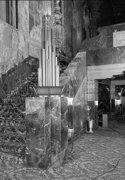 Fox Theatre, Brooklyn New York GRAND STAIRCASE, LOOKING NORTH BY NORTHEAST 