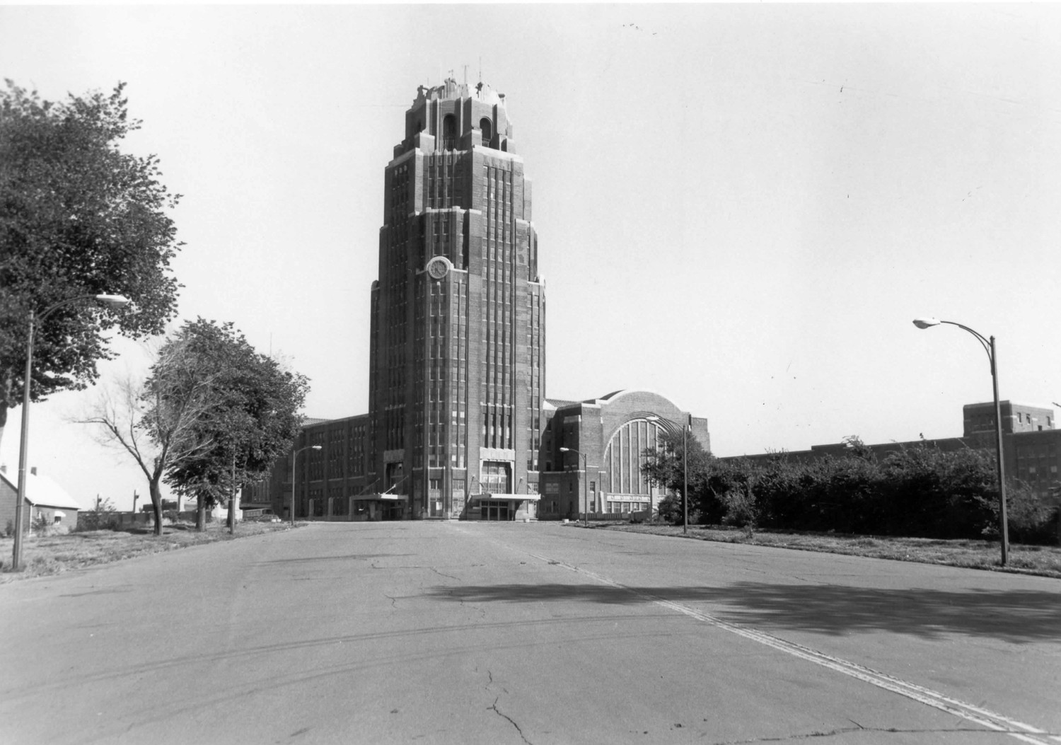 Tower and Terminal from Curtiss Street (1983)