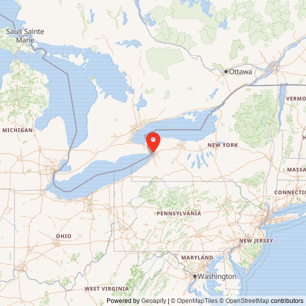 Buffalo Public School PS 24 State Map