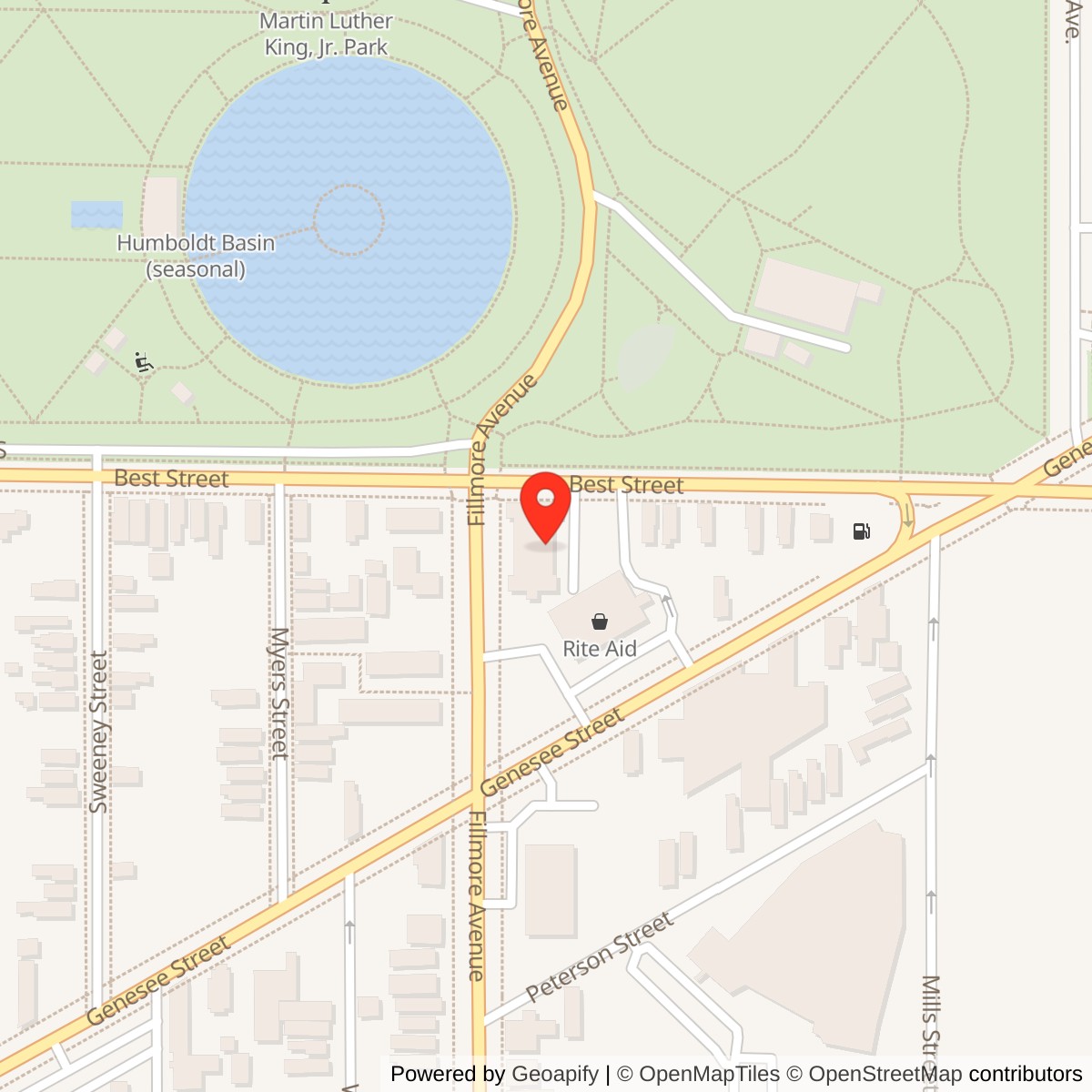 Buffalo Public School PS 24 Location Map