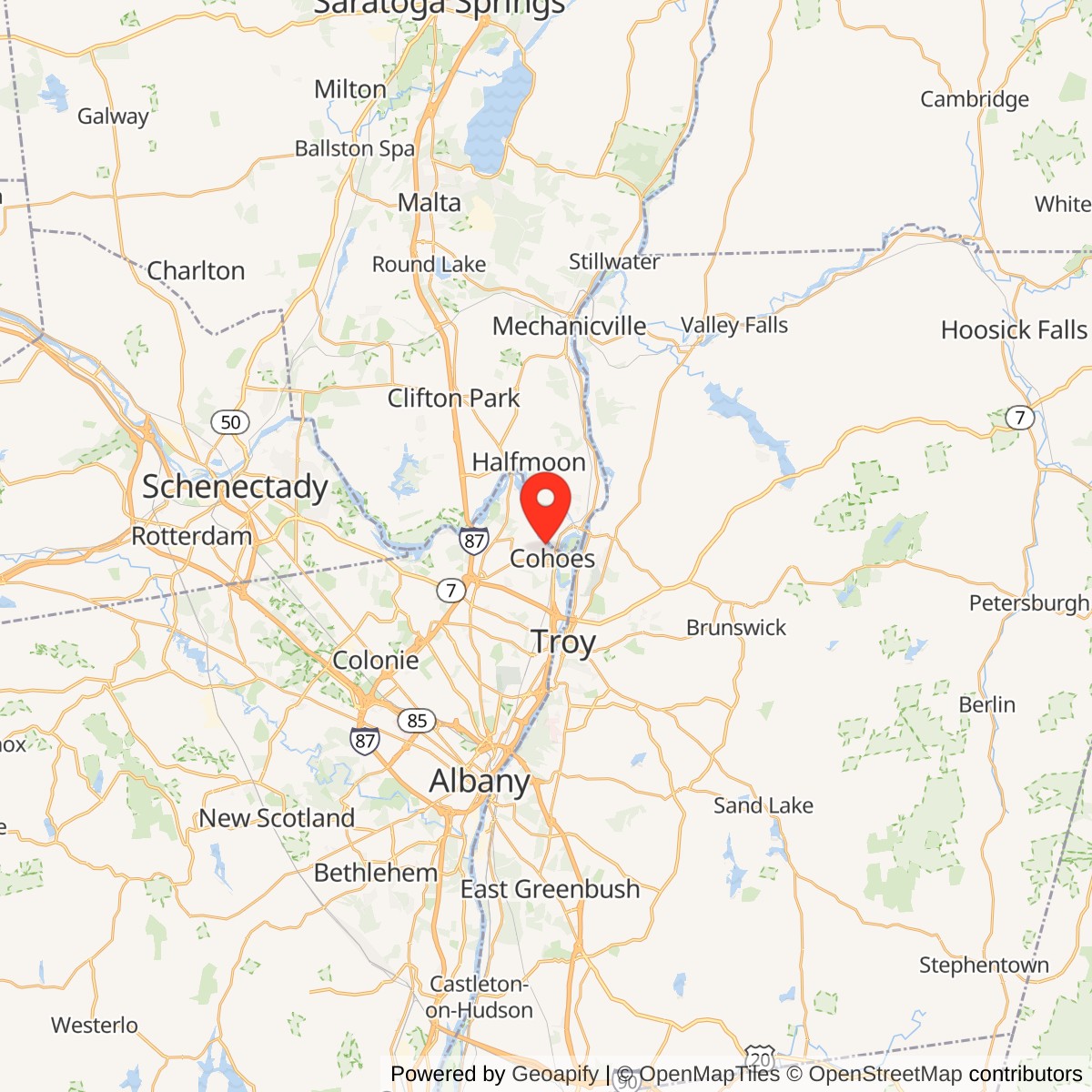Harmony Mills Location Map