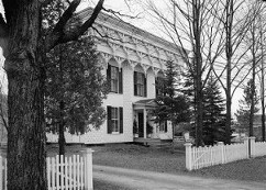 Timothy Brown House (Brown's Temple or the Spirit House), Georgetown New York