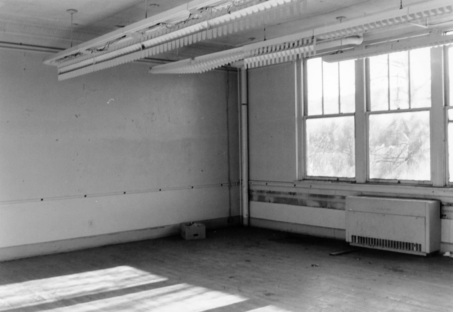 Groton High School, Groton New York Second floor, southwest classroom (1991)